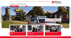 Desktop Screenshot of malteser-waischenfeld.de